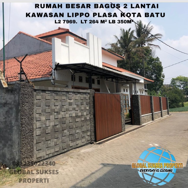 Rumah Strategis Murah 2 Lantai di Pusat Kota Batu 