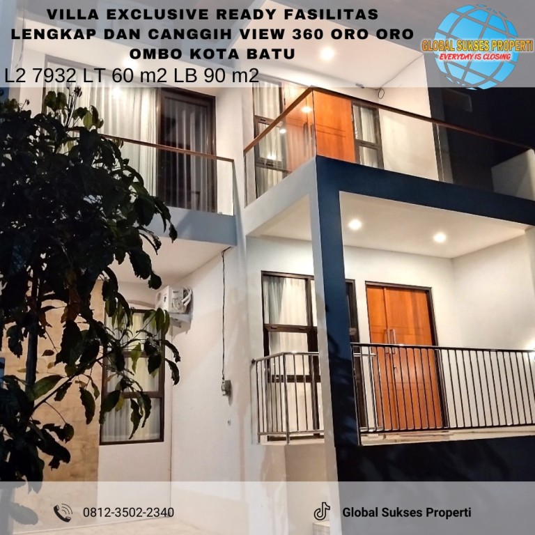 Rumah Villa Bagus View Pemandangan Lokasi 