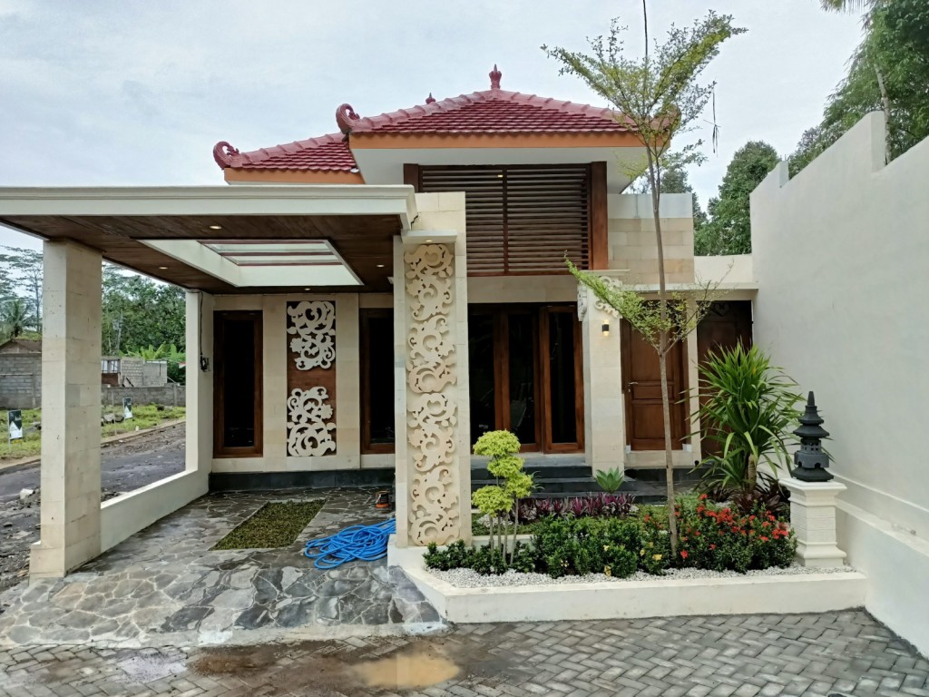 RUMAH MURAH DESIGN ETNIK BALI MODERN 