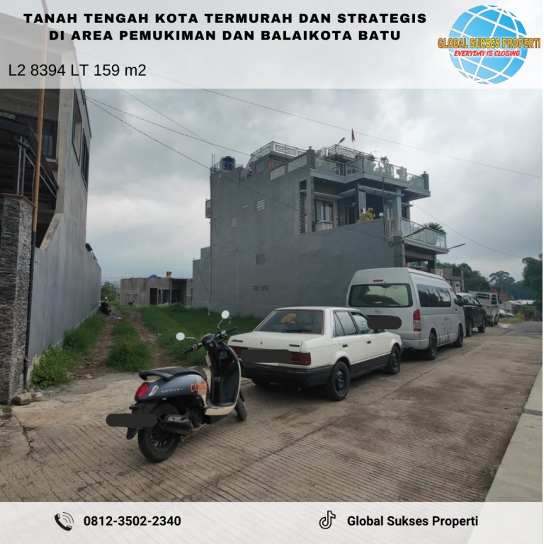 BU Tanah Kavling Area Pemukiman Sewa Villa Asri 