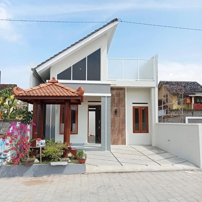 DIJUAL RUMAH DENGAN ROOFTOP MURAH KALASAN, SLEMAN 