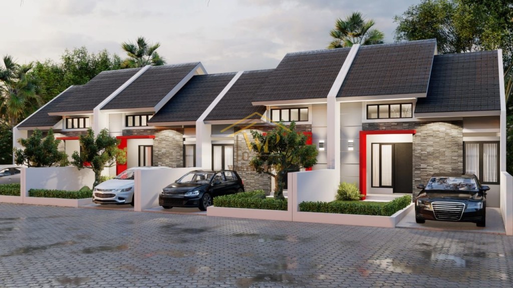 DIJUAL RUMAH DESAINT MODERN MURAH SIAP HUNI DEKAT 