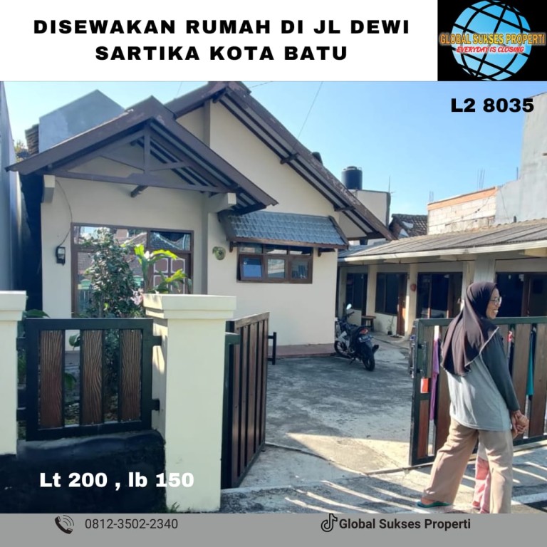 DISEWAKAN RUMAH BAGUS HARGA BAGUS DI TEMAS KOTA 