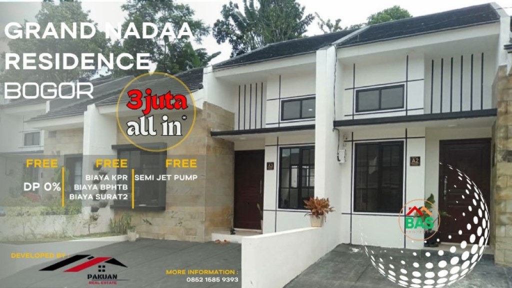 Di Jual Rumah Cluster Exclusive Grand Nada 