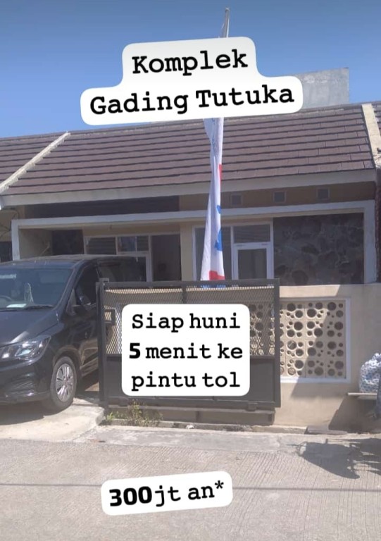 Dijual Rumah MURAH ready stock Komplek Gading 