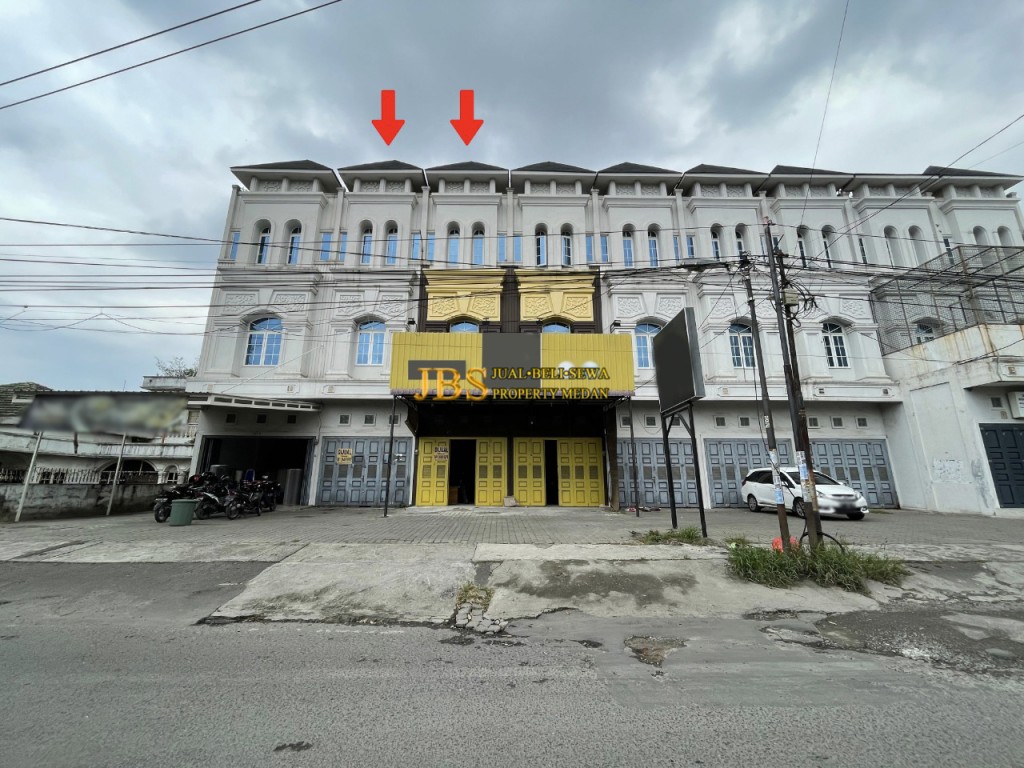 Dijual Ruko Gandeng 2 Jalan Makmur - Adam Malik 