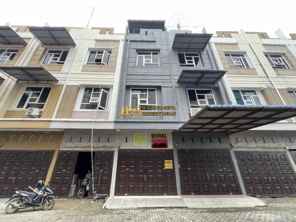 Dijual Ruko di Komplek Sunggal Point Jalan 