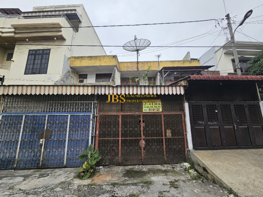 Dijual Rumah Siap Huni di Jalan Bengkulu - Medan 