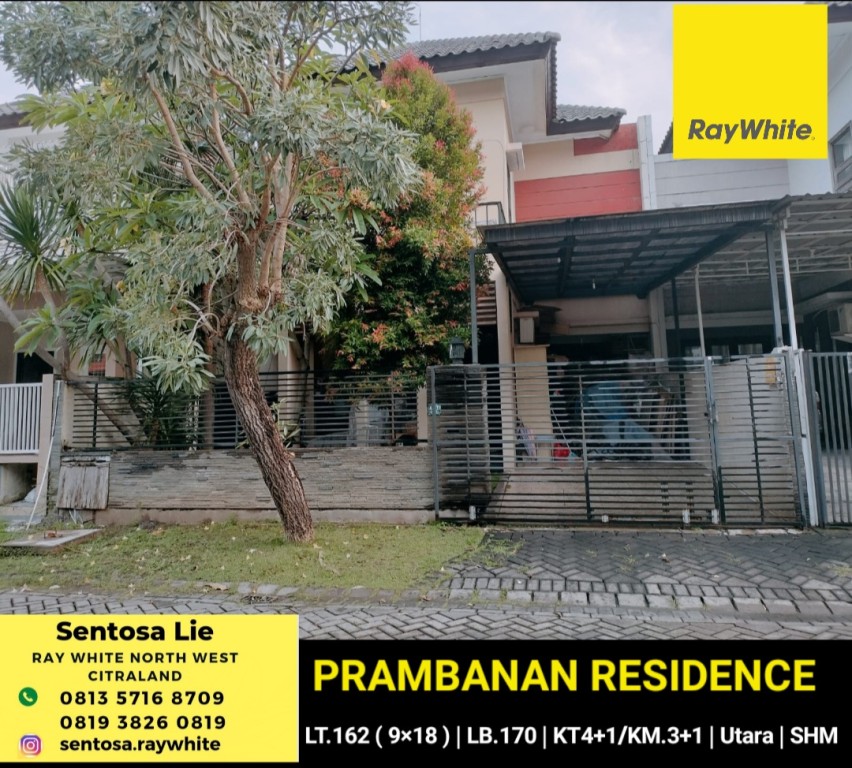 Dijual Rumah Prambanan Residence Wiyung Surabaya 