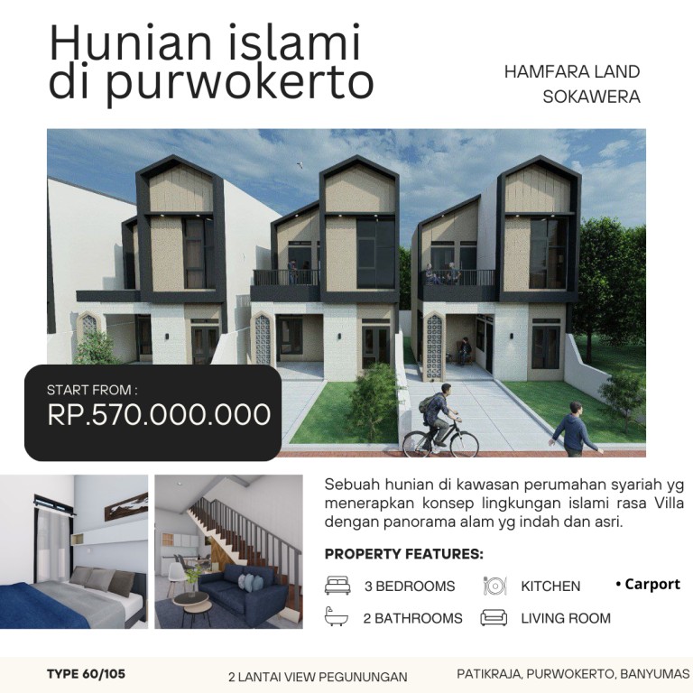 Hunian islami di purwokerto 