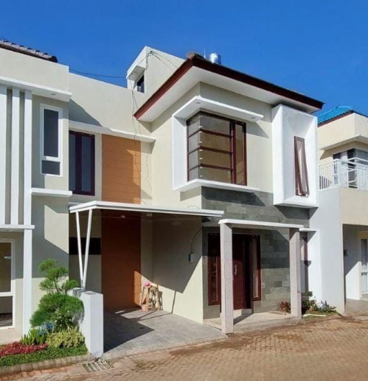 Hunian modern berkonsep villa di batu citra indah 