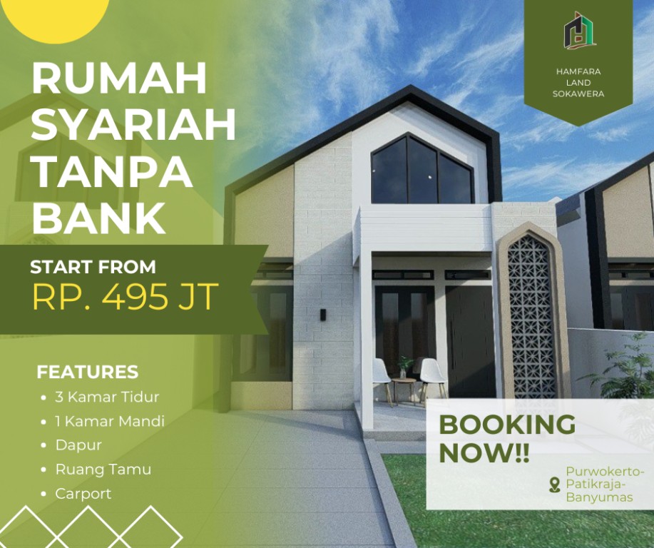 Hunian syariah tanpa bank 