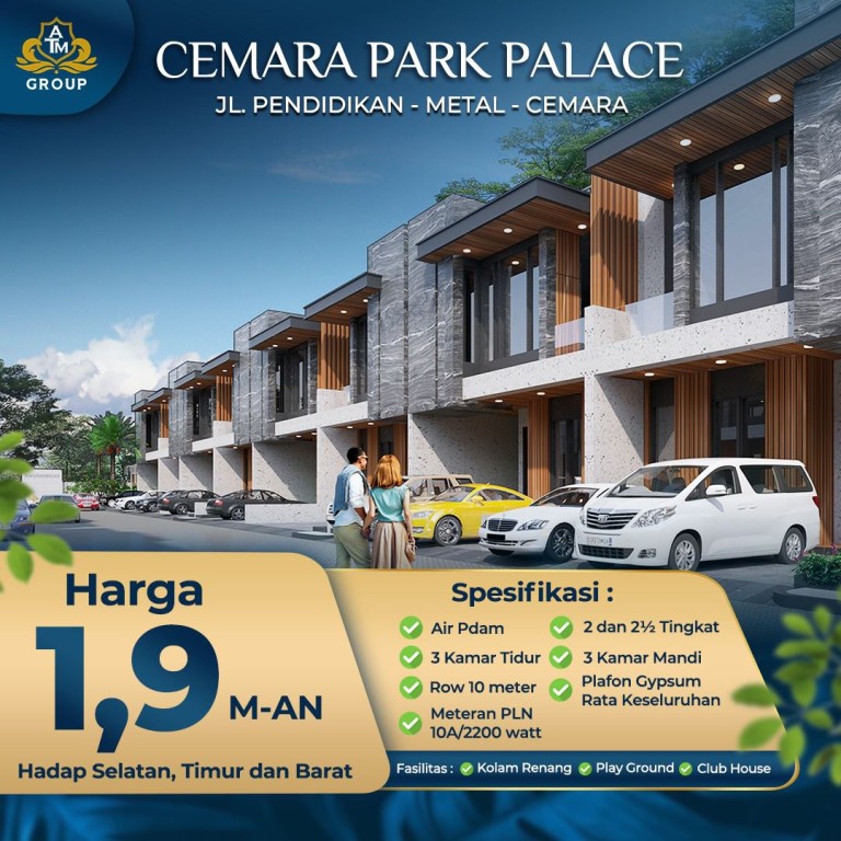 Jual Villa Mewah Siap Huni Di Komplek Cemara Park 