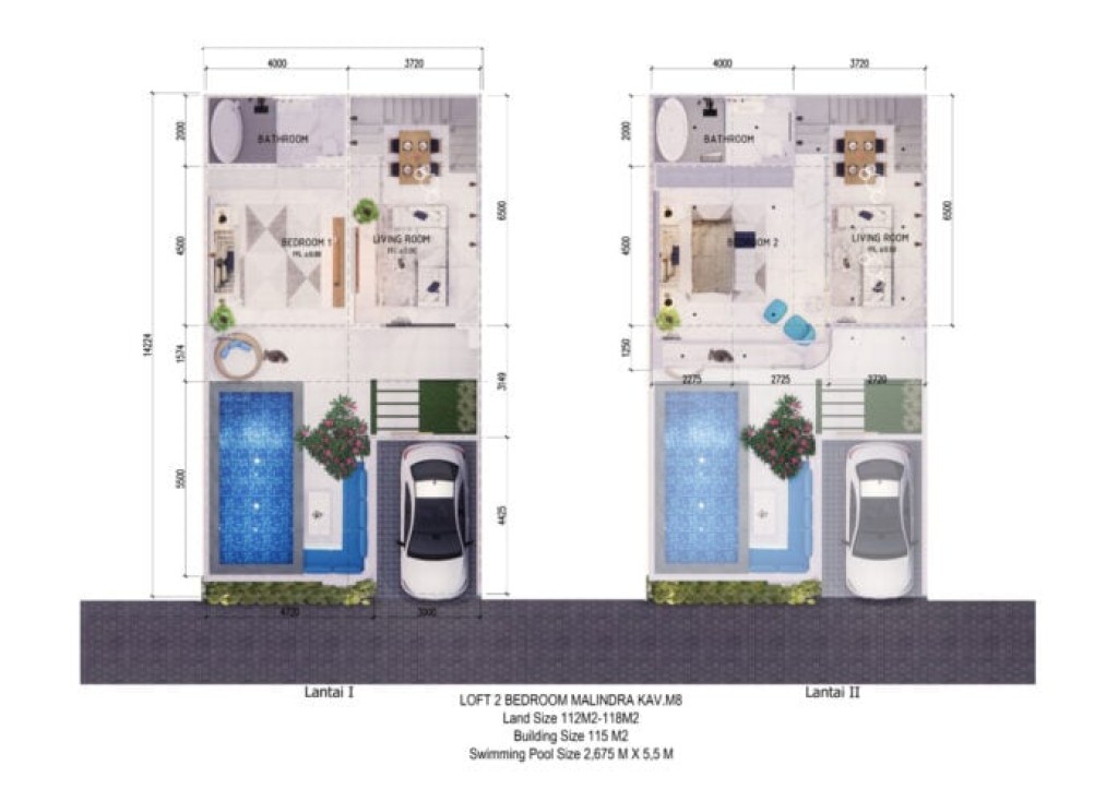 Jual Villa Primary Malindra Luxury Villas 