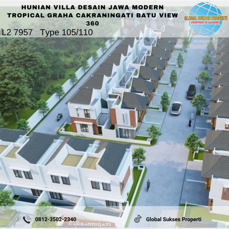 Miliki Rumah Modern Sentuhan Jawa Tropis Graha 