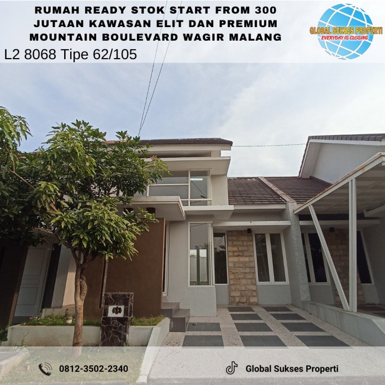 PROMO RUMAH VILA MEWAH HARGA BAGUS DI WAGIR 