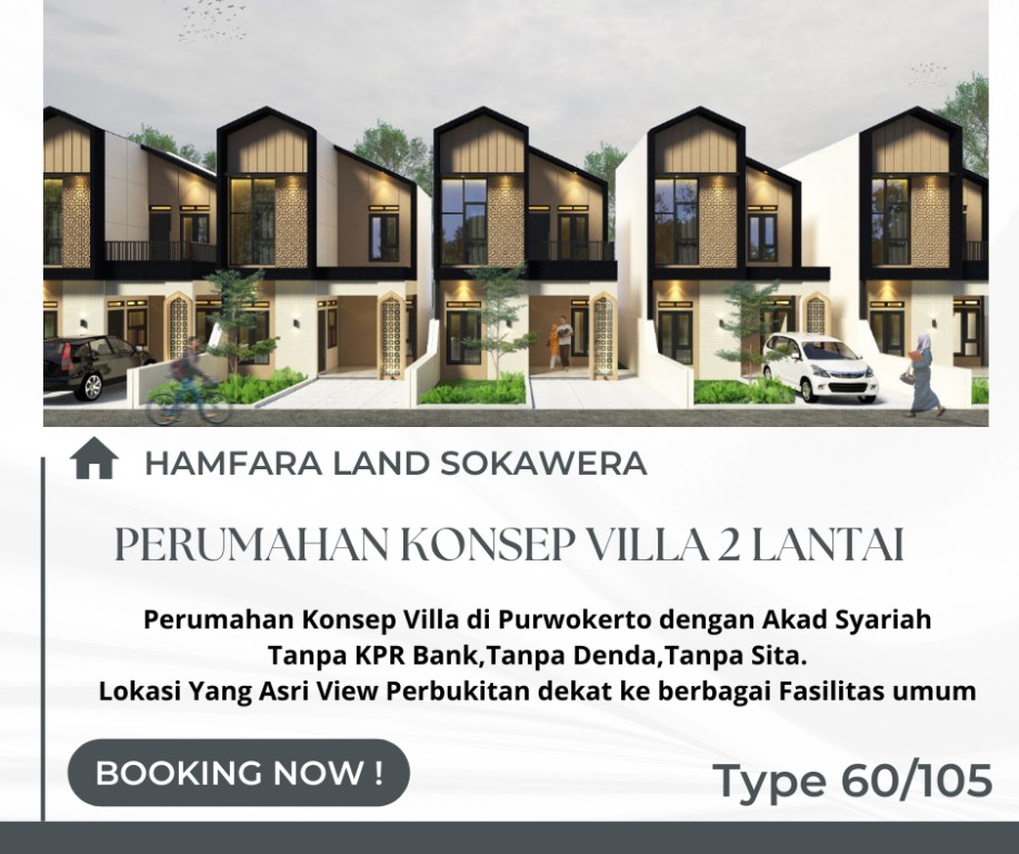 Perumahan Konsep Villa 2 Lantai 