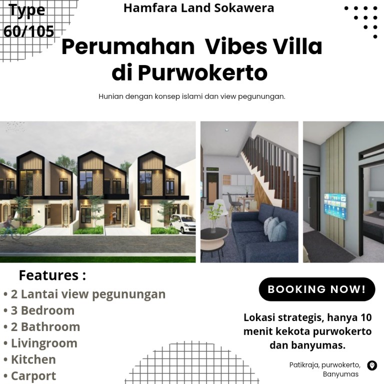 Perumahan Vibes villa di purwokerto 