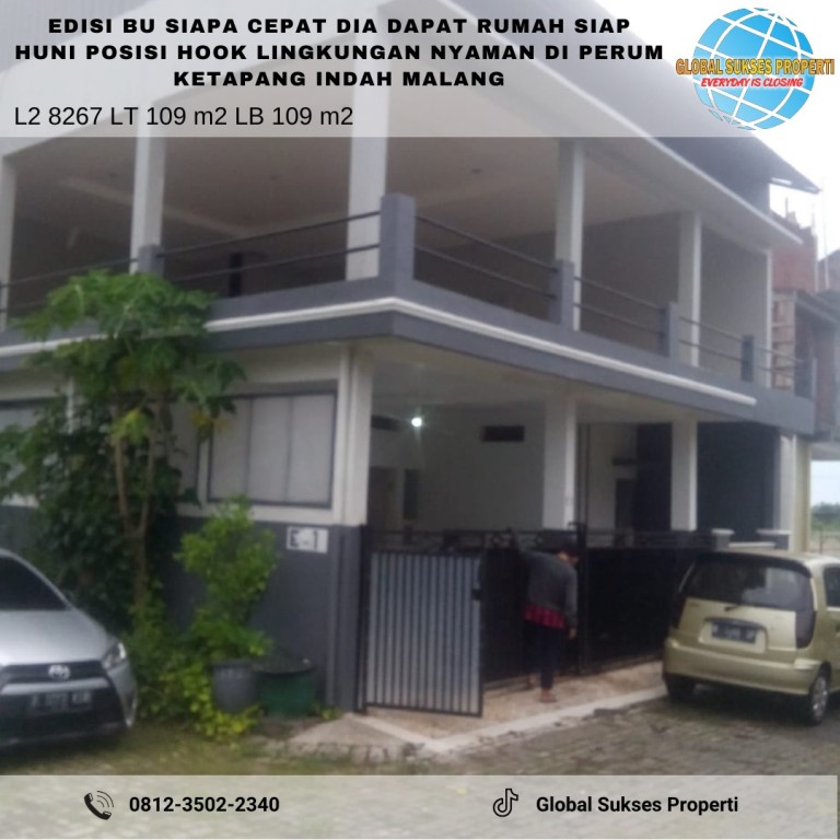 RUMAH BAGUS 2 LANTAI HARGA BAIK DI KEPANJEN 