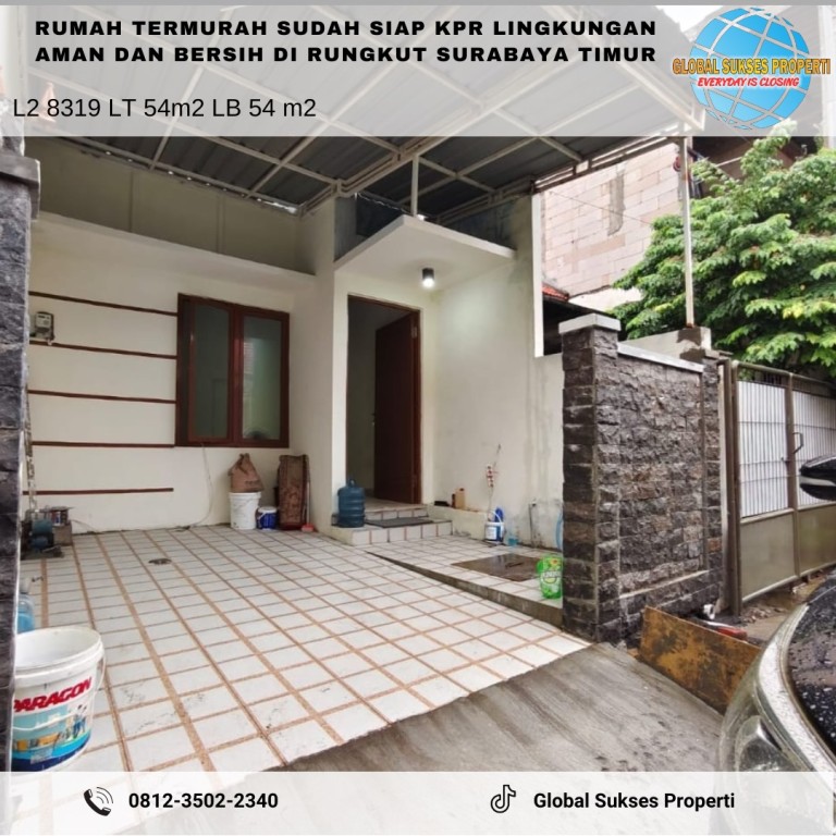 RUMAH BAGUS ADA FURNISHED HARGA BAIK DI RUNGKUT 