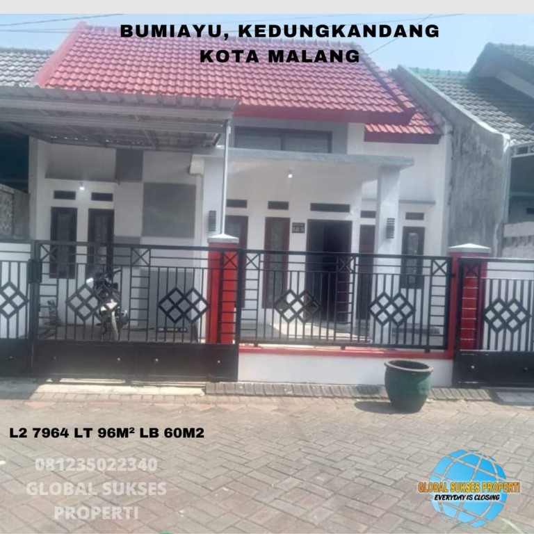 RUMAH BAGUS HARGA BAGUS DI KEDUNGKANDANG KOTA 