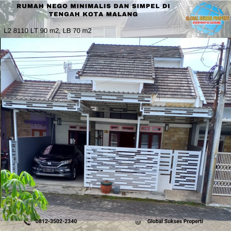 RUMAH BAGUS MINIMALIS HARGA BAGUS DI BLIMBING 