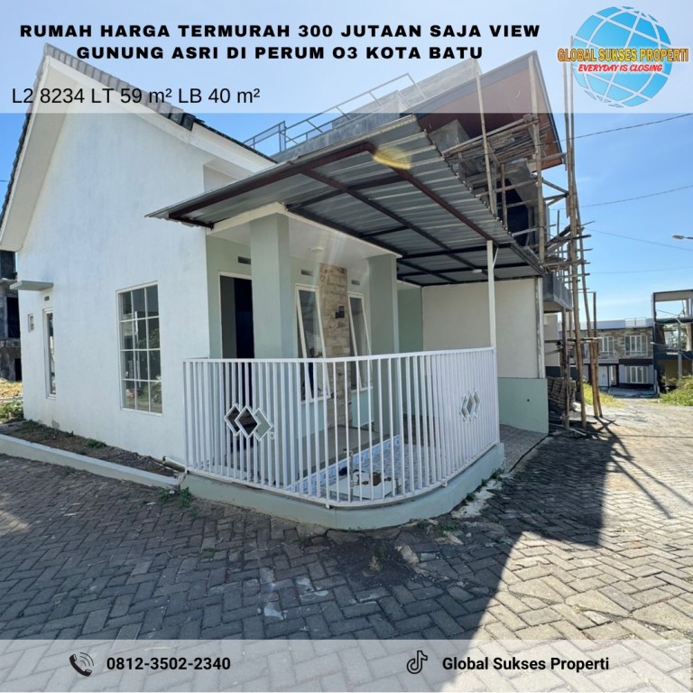 RUMAH BAGUS MINIMALIS HARGA BAIK DI ORO ORO OMBO 