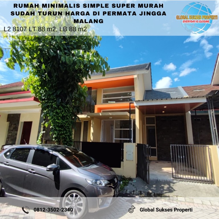 RUMAH BAGUS MINIMALIS HARGA ISTIMEWA DI LOWOKWARU 