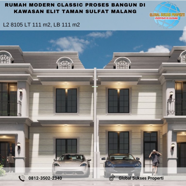 RUMAH BARU HARGA ISTIMEWA DI BLIMBING KOTA MALANG. 