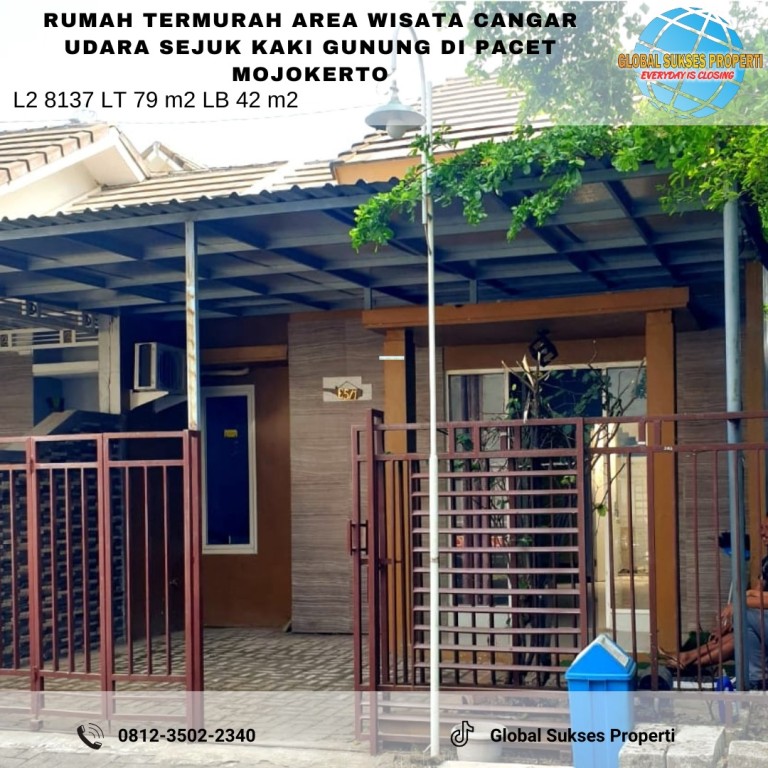 RUMAH BONUS AC BAGUS HARGA BAIK DI PACET 