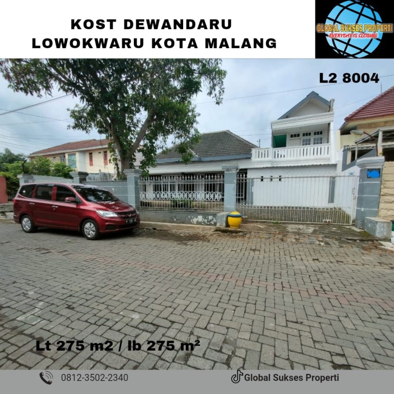 RUMAH KOST 2 LANTAI HARGA ISTIMEWA DI LOWOKWARU 