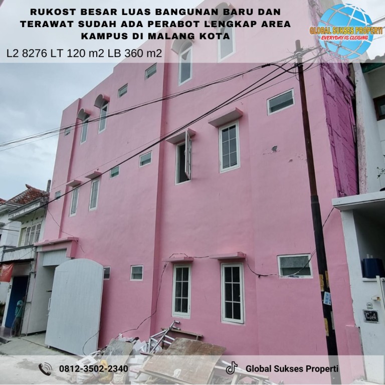 RUMAH KOST EKLUSIF HARGA ISTINEWA DI LOWOKWARU 