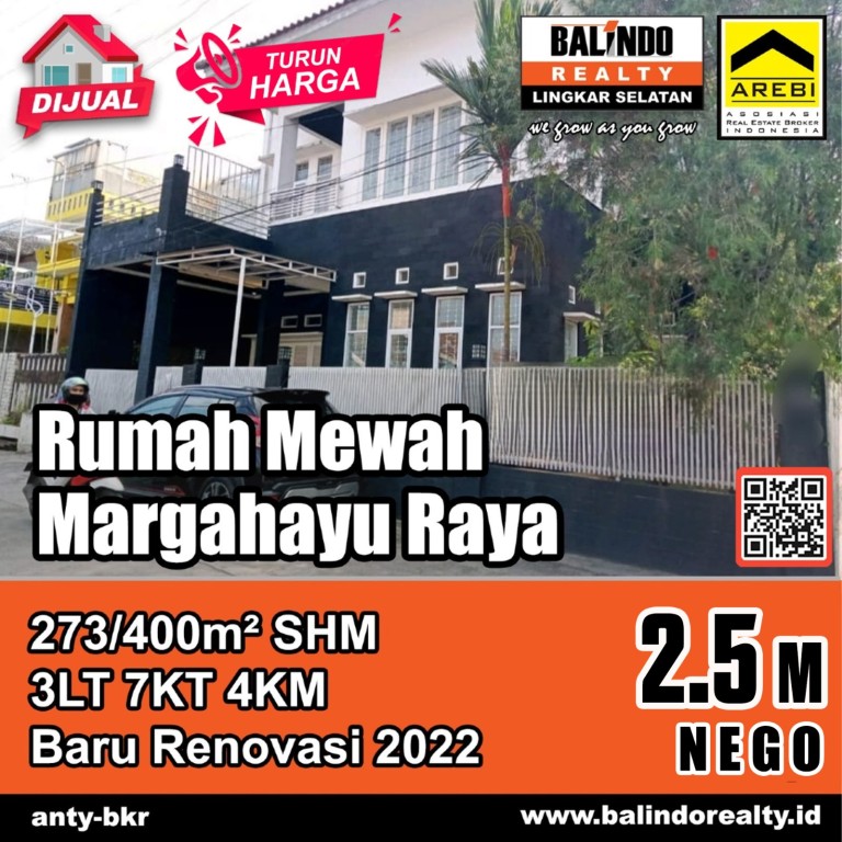 RUMAH MEWAH MURAH MARGAHAYU RAYA 