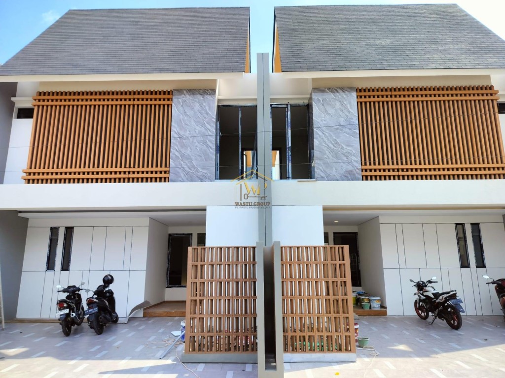 RUMAH SUDAH SIAP HUNI 2 LANTAI DESAIN MODERN DI 