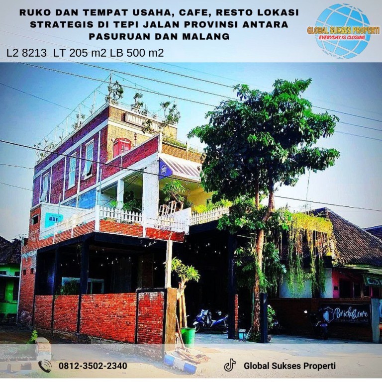 Ruko Cafe Resto dan Toko potensial untuk usaha di 