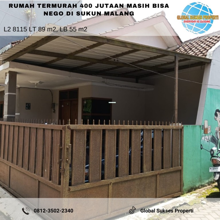 Rumah 400 Jutaan Murah Strategis Siap Huni di 