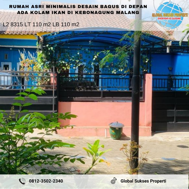 Rumah Asri Minimalis Siap Huni di Kebonagung 