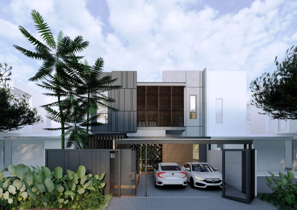 Rumah Baru Minimalis Modern Dijual Graha Golf 