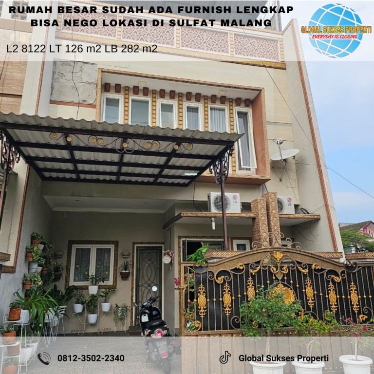 Rumah Besar Luas Harga Nego Termasuk Furnish 3 