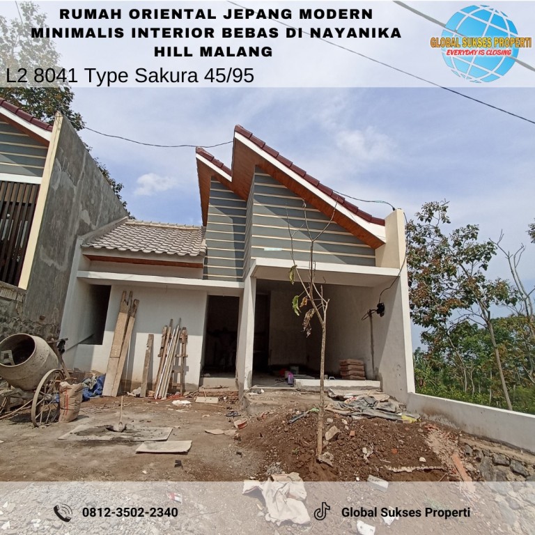 Rumah Design Oriental Minimalis Modern di 