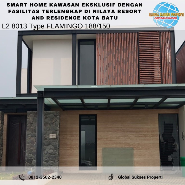 Rumah Exclusive Konsep Smart Home di Nilaya 