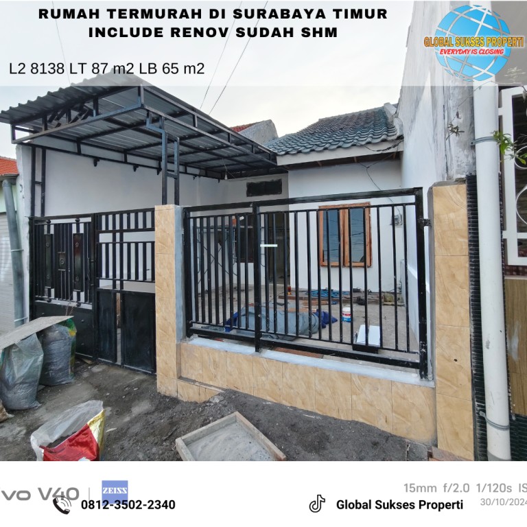 Rumah Harga Termurah Di Surabaya Timur Harga 