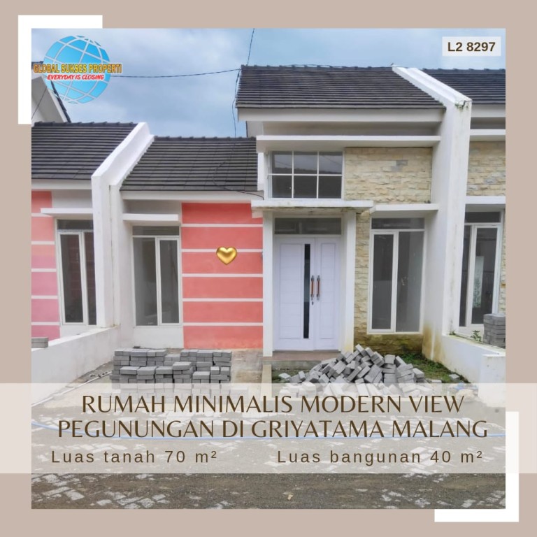 Rumah Konsep Villa Strategis View Pegunungan di 