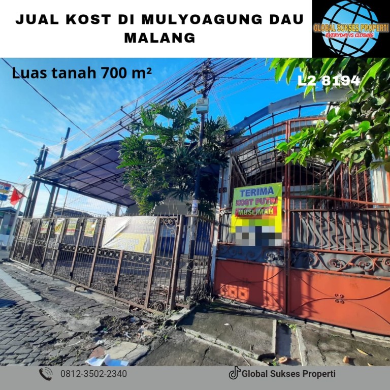 Rumah Kost Dan Rumah Induk Murah Harga Tanah 