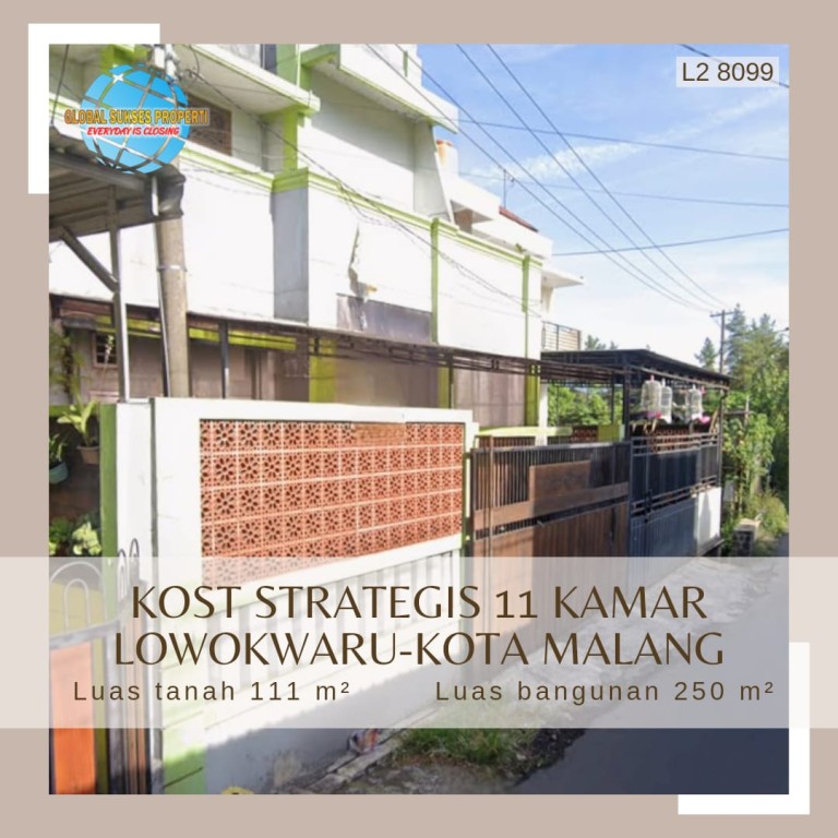 Rumah Kost strategis dan potensial di Sudimoro 