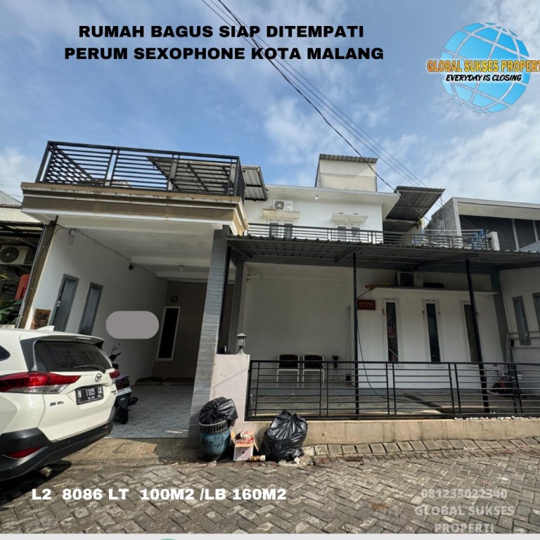 Rumah Luas Nyaman 2lt Lokasi di Pusat Kota Malang 