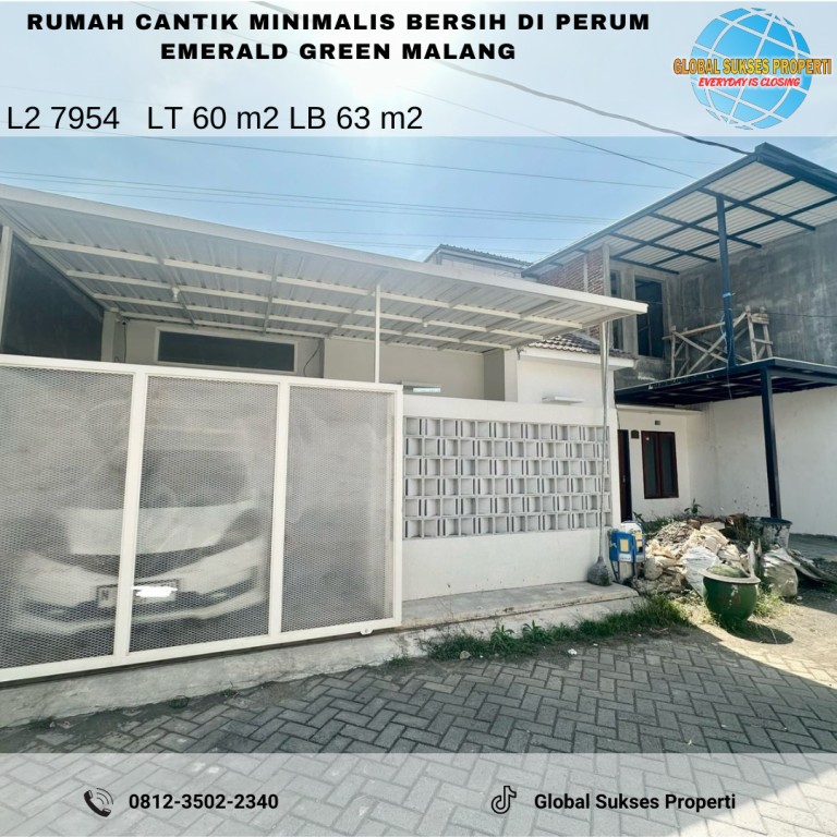 Rumah Minimalis Cantik Harga Nego Area Aman Di 