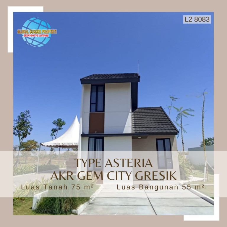 Rumah Minimalis Modern Strategis di AKR GEM CITY 