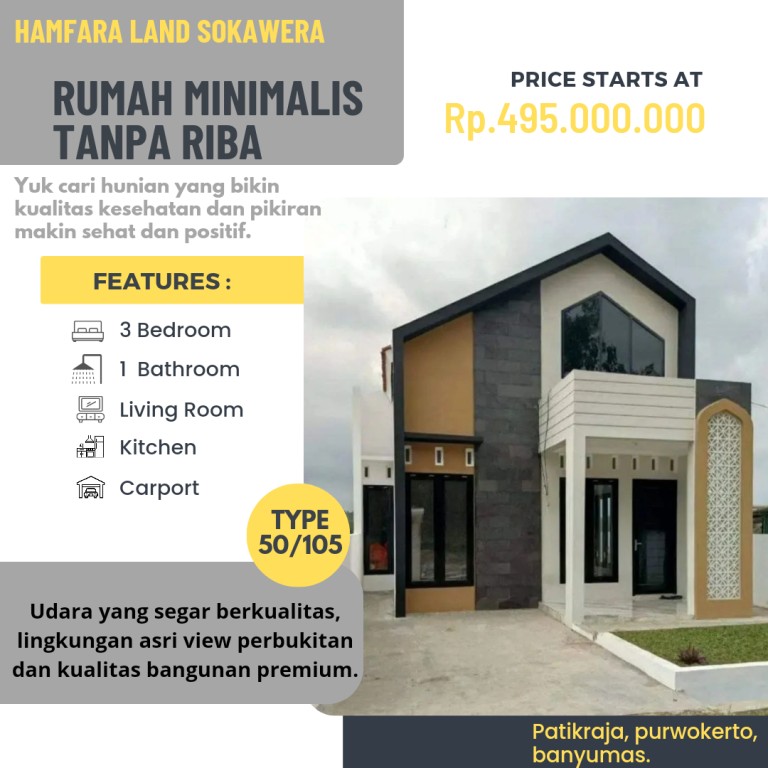 Rumah Minimalis Tanpa Bank 