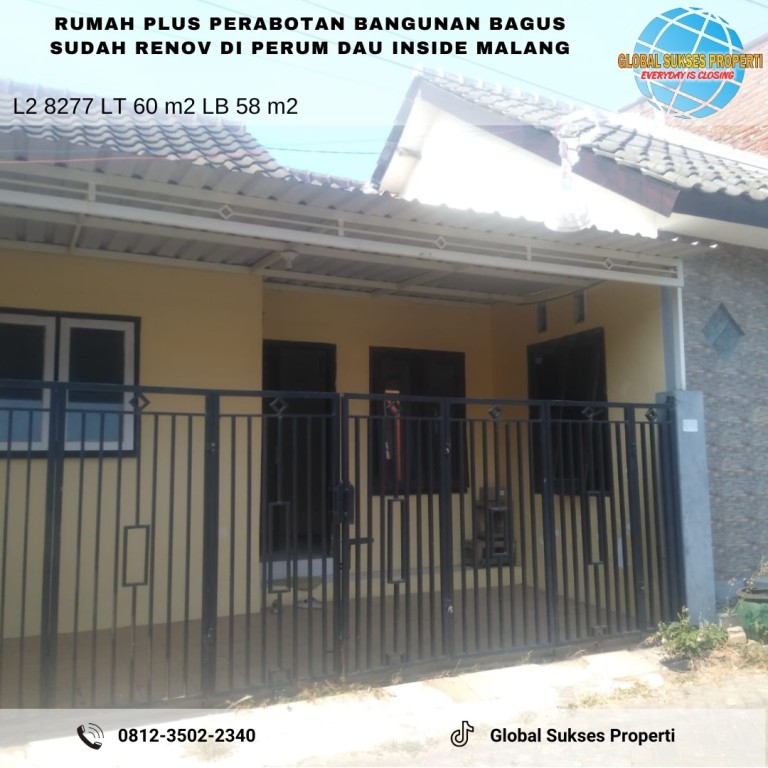 Rumah Murah Full Furnished Siap Huni di Dau 